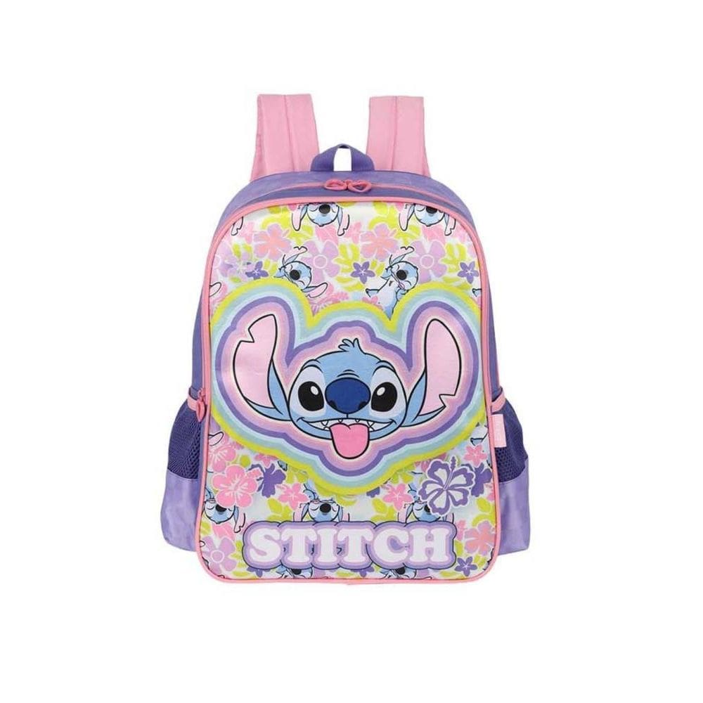 Mochila Verde Un Stitch