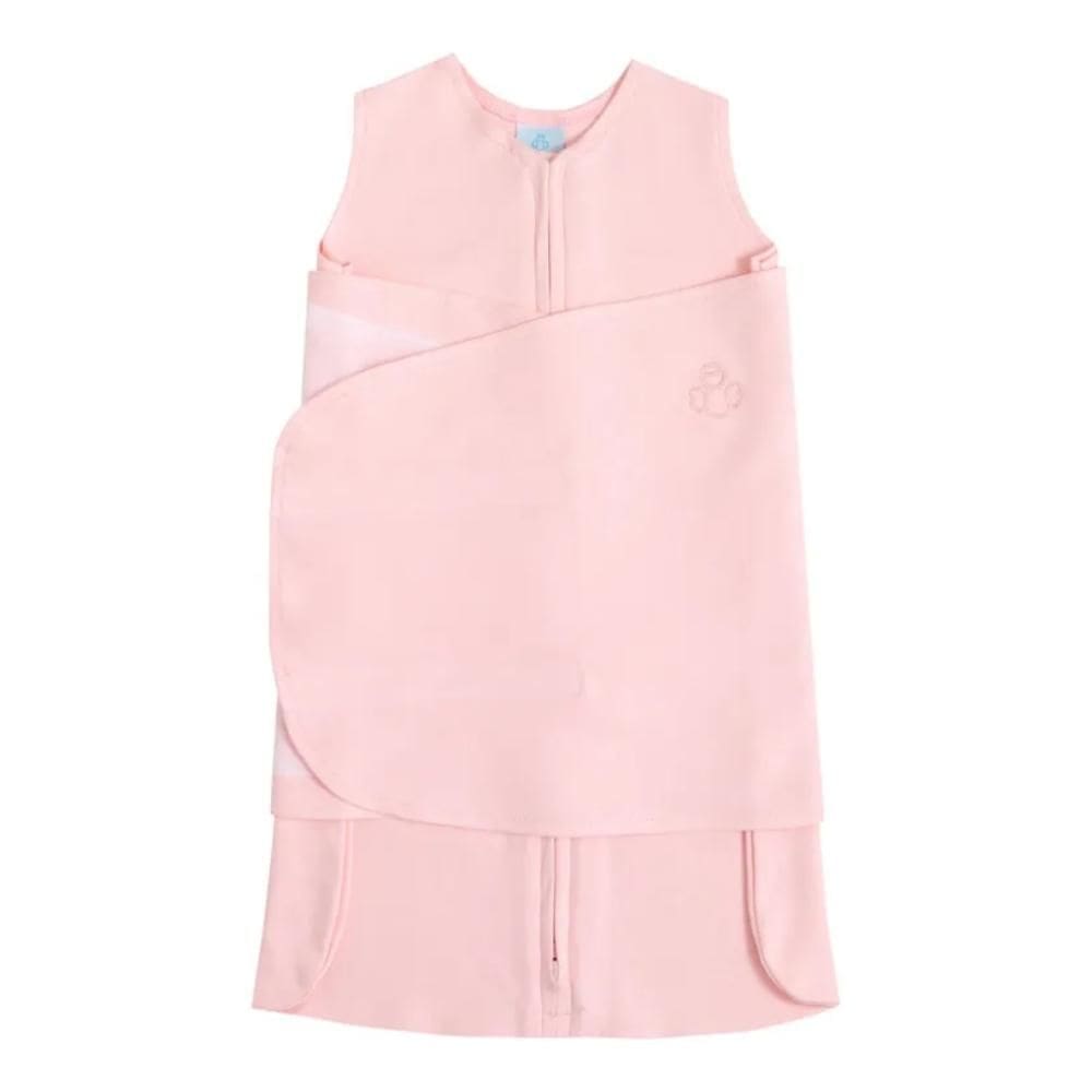 Saco de Dormir Swaddle em Algodão Egípcio Rosa Primavera Verão - Casulo