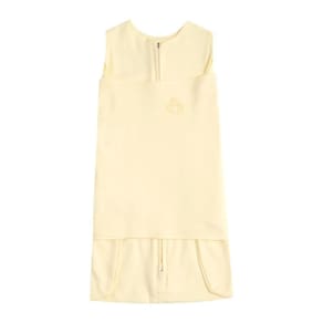 Saco de Dormir Swaddle em Algodão Egípcio Amarelo Primavera Verão - Casulo