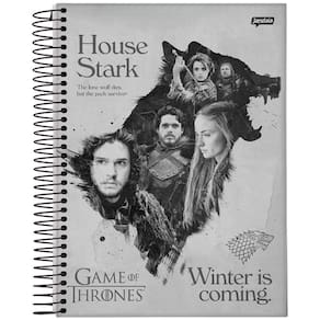 Caderno Univ. 240 Fls 15 Mat Game of Thrones Capa3 - Tilibra
