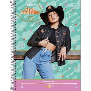 Caderno Univ. 80 Fls 1 Mat Ana Castela Capa2 - Tilibra