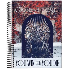 Caderno Univ. 160 Fls 10 Mat Game of Thrones Capa4 - Tilibra