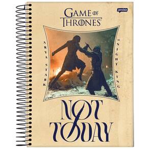 Caderno Univ. 160 Fls 10 Mat Game of Thrones Capa3 - Tilibra