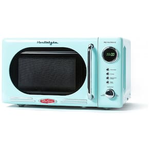 Micro ondas Retro de Bancada 19 Litros Multifuncional, 700W, Agua, 110v, NOSTALGIA NRMO7AQ, Verde