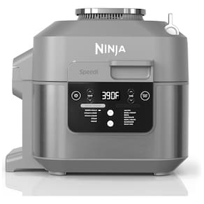 Speedi Fritadeira Elétrica AirFryer com 12 Funções e 6L de Capacidade 1650W, 110v, NINJA SF301, Cinza