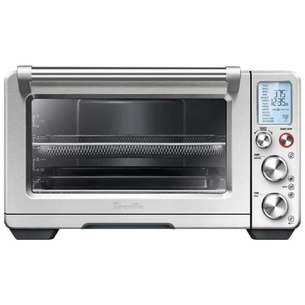 Forno Elétrico de Bancada Inteligente com 13 Funções e Painel de Controle Aço Inoxidável 1800W, 110V, BREVILLE BOV900BSSUSC, Prateado