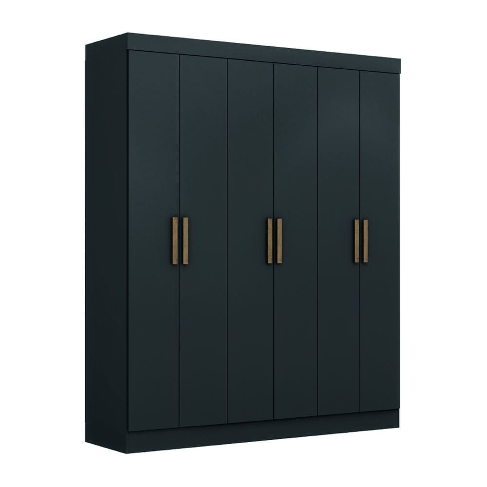 Guarda Roupas Casal 6 Portas 2 Gavetas Prime Maxel