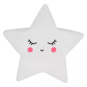 Luminária Estrela LED Infantil - Luz Suave e Design Encantador