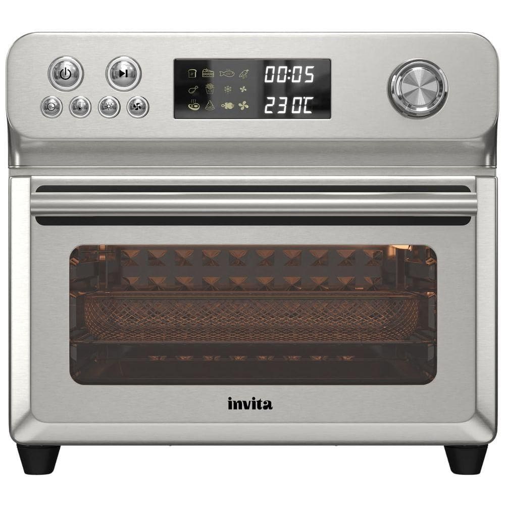 Forno De Bancada Invita Air Fryer 24L Inox I-FA-FS-24L-XX-1LBA 110V