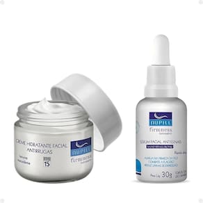 Kit Nupill Firmness Intensive: Creme Antirrugas e Sérum Antissinais