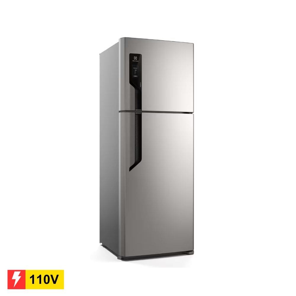 REEMBALADO: Geladeira Electrolux Frost Free TF71S Duplex, Inox Look 480L 110V
