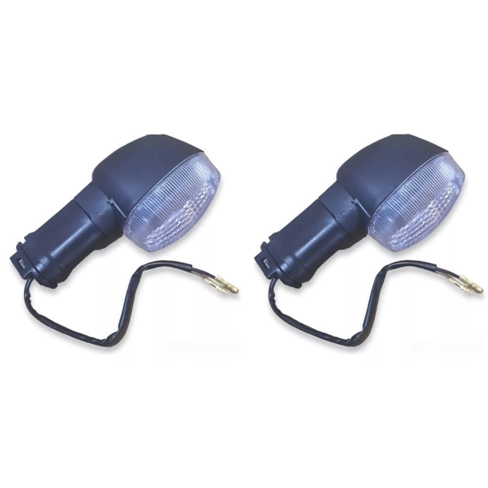 Par de Piscas Sinaleira setas Moto Factor 150 2009 Ate 2015 Cristal