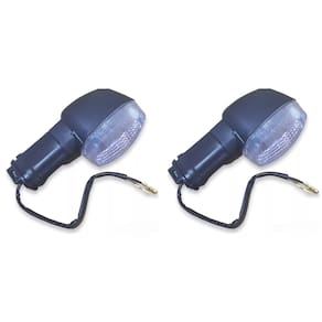Par de Piscas Sinaleira setas Moto Factor 150 2009 Ate 2015 Cristal