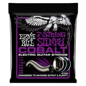 Cordas de guitarra elétrica Ernie Ball 7-String Power Slinky