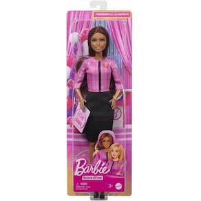 Boneca Barbie Profissoes - Morena Futura Lider MATTEL