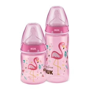 Kit Mamadeira My Fisrt Nuk 150 ml e 300 ml - Rosa - Girl