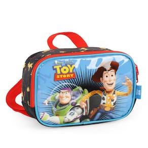 Lancheira Térmica Azul Com Alça Escolar Luxcel Toy Story