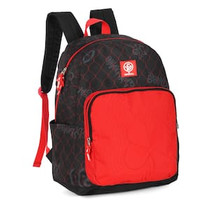 Mochila De Costas Enaldinho Criança Meninos Vermelho Escolar