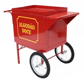 Carrinho de algodão doce retrô - Mod 4266-Sem maquina