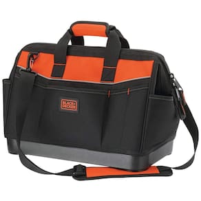 Bolsa de ferramentas BLACK+DECKER BDST500002APB 40cm com bolsos e alça