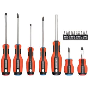 Conjunto de chaves de fenda BLACK+DECKER Magnetic de 17 peças (BDHT65003)