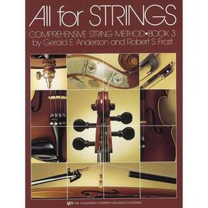 All For Strings Comprehensive String Method - Book 3 Cello