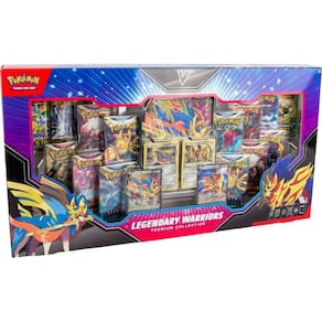 Caixa de coleção Pokémon TCG Legendary Warriors Premium