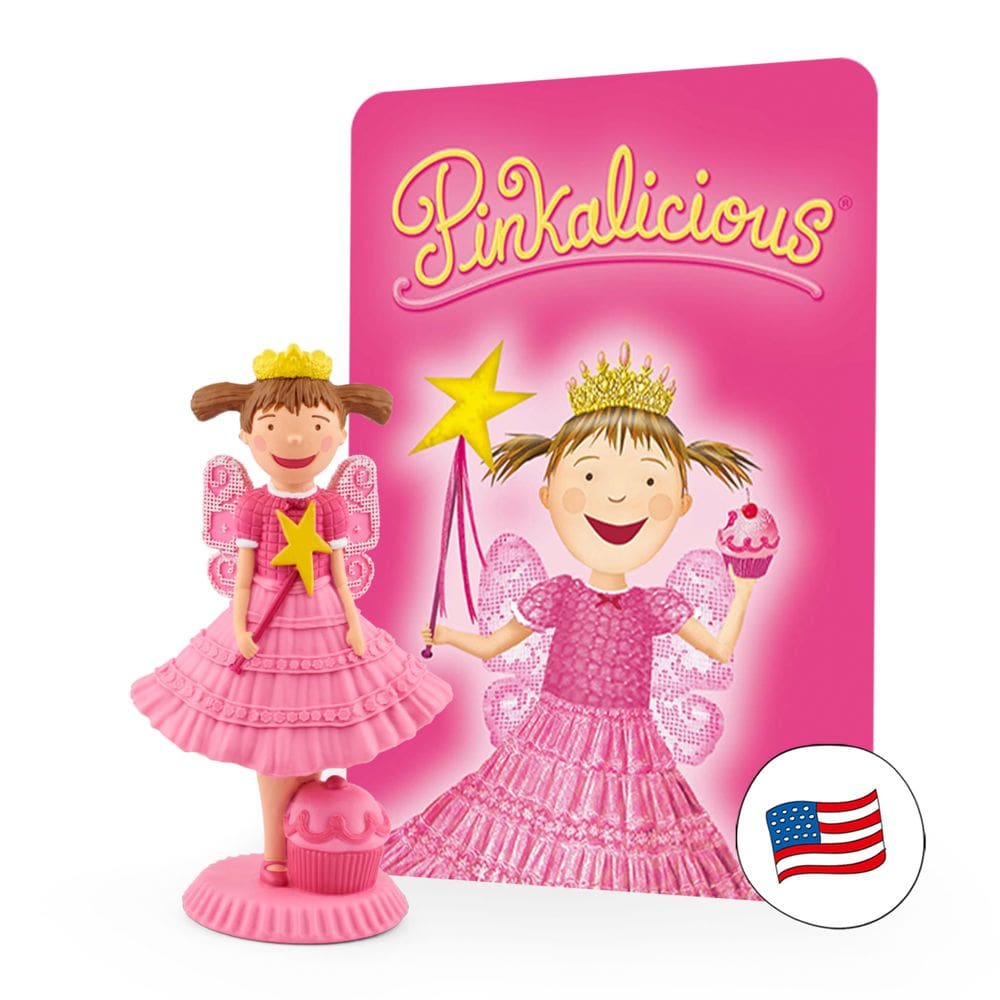 Estatueta de brinquedo de áudio Tonies Pinkalicious com 8 histórias 60 minutos