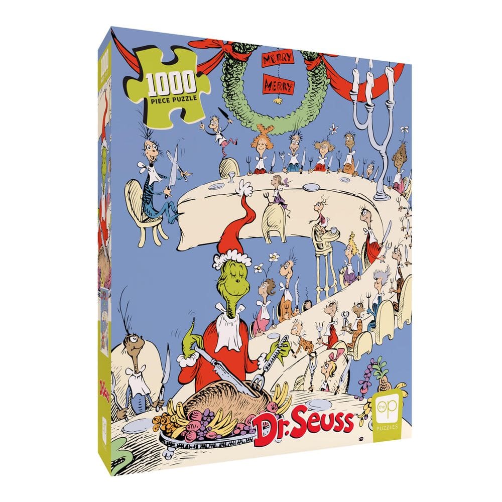 Quebra-cabeça USAPOLY Dr. Seuss Grinch Feast 1000 peças