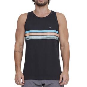 Regata Quiksilver Everyday Stripe S25 Masculina Cinza Escuro