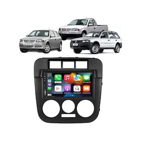 Kit Multimídia Gol Parati Saveiro G4 Mold Graf 7 Pol Android Carplay 2/32GB - 701KB FirstOption
