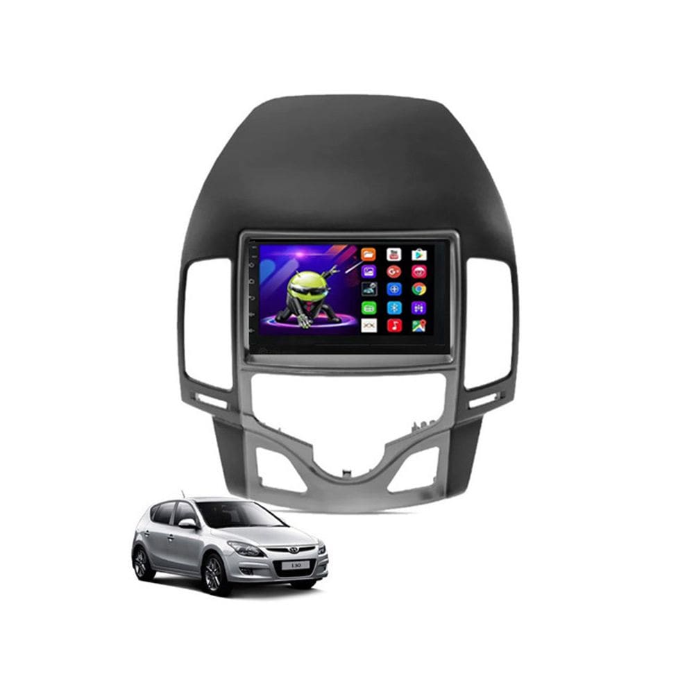 Kit Multimídia I30 2009 / 2012 Ar Digital 7 Pol Android 2/32GB Carplay - 701K FirstOption