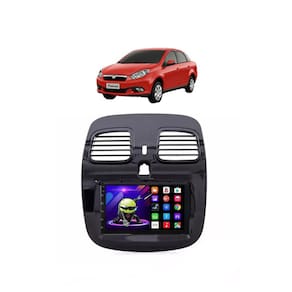 Kit Multimídia Grand Siena Mold Grafite 2012 / 2020 Android 7 Pol Carplay 2/32GB - 701K FirstOption