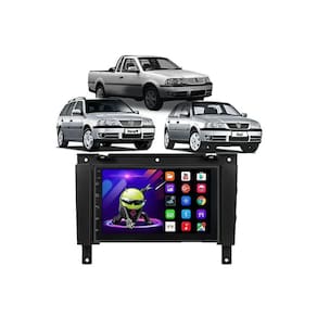 Kit Multimídia Gol Parati Saveiro G3 7 Pol Android Carplay 2/32GB - 701K FirstOption