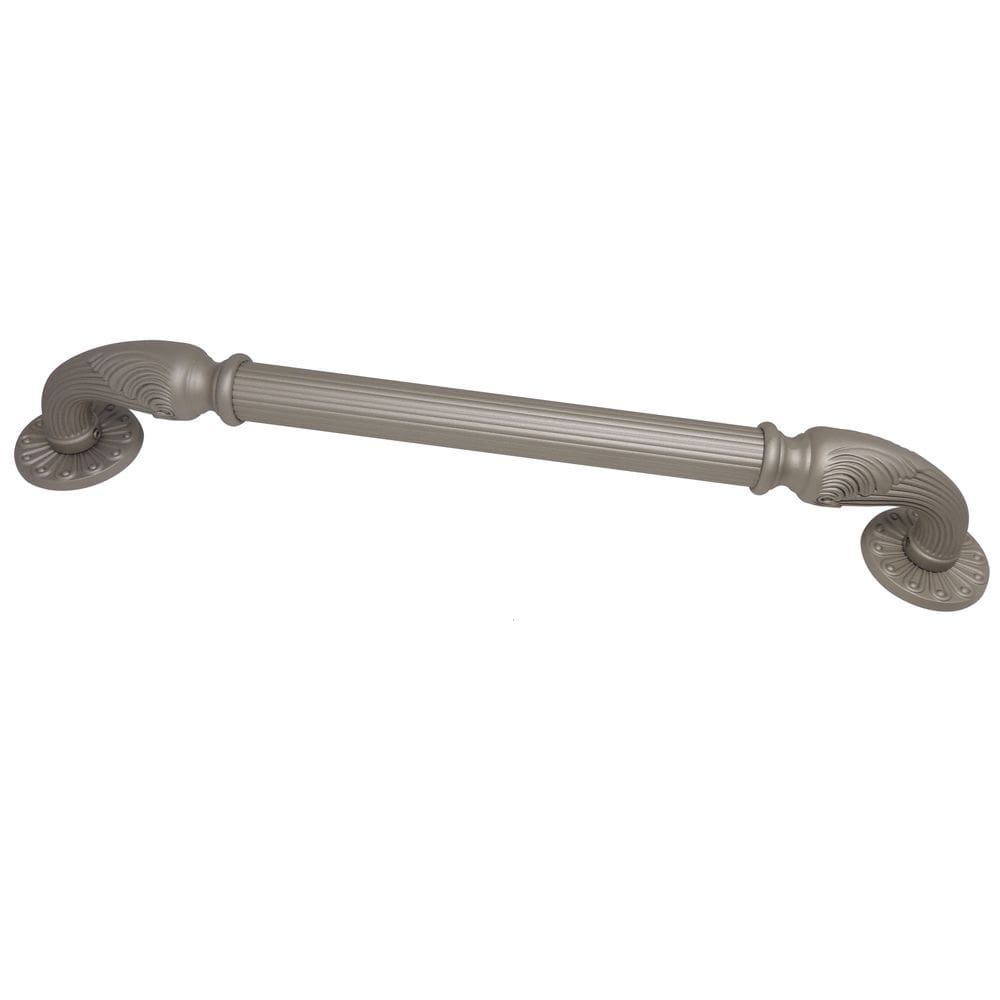 Puxador Duplo DF 940 - Prata Fosco - 40 cm