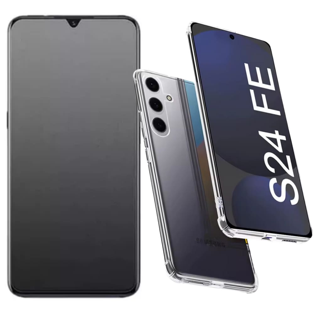 Capa Galaxy S24Fe + Película Fosca 9D Cerâmica - Armyshield