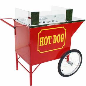 Carrinho hot dog com fogão 2 bocas Mod 4002