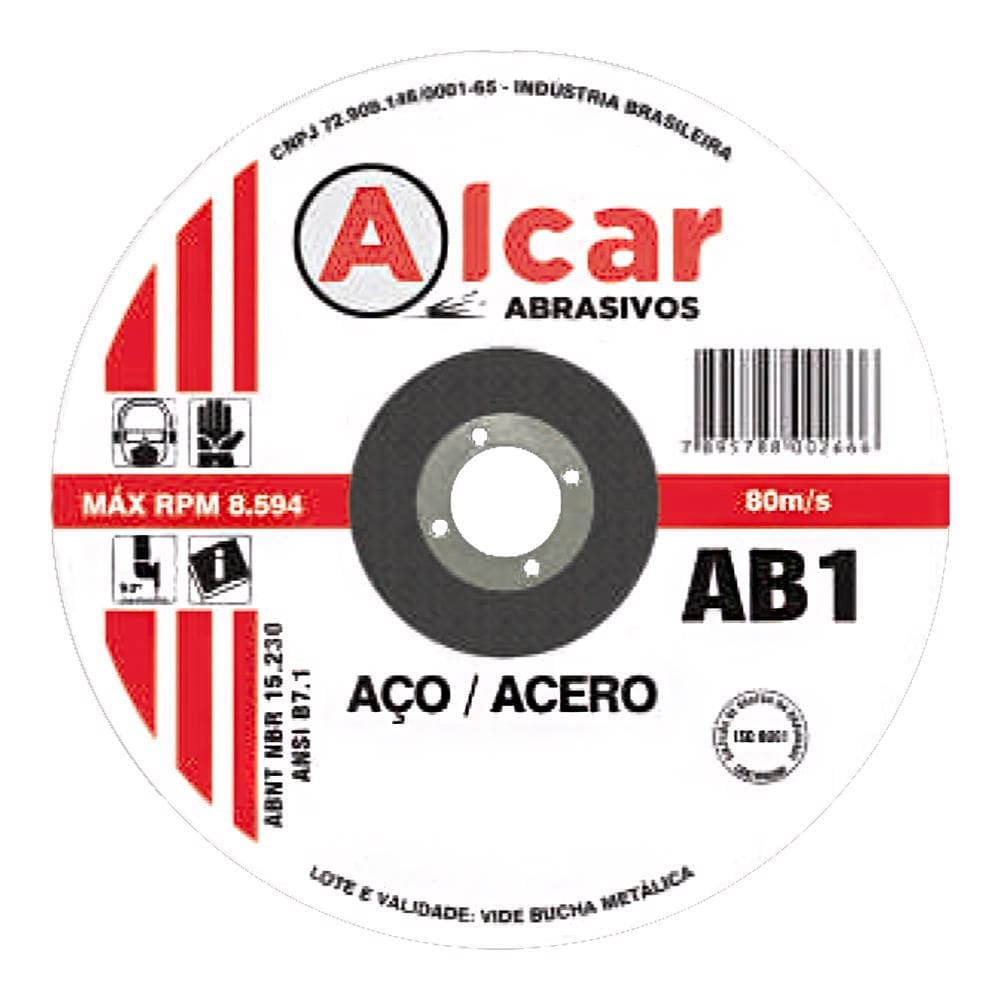 Disco de Corte 12" - Alcar DC0RN0358