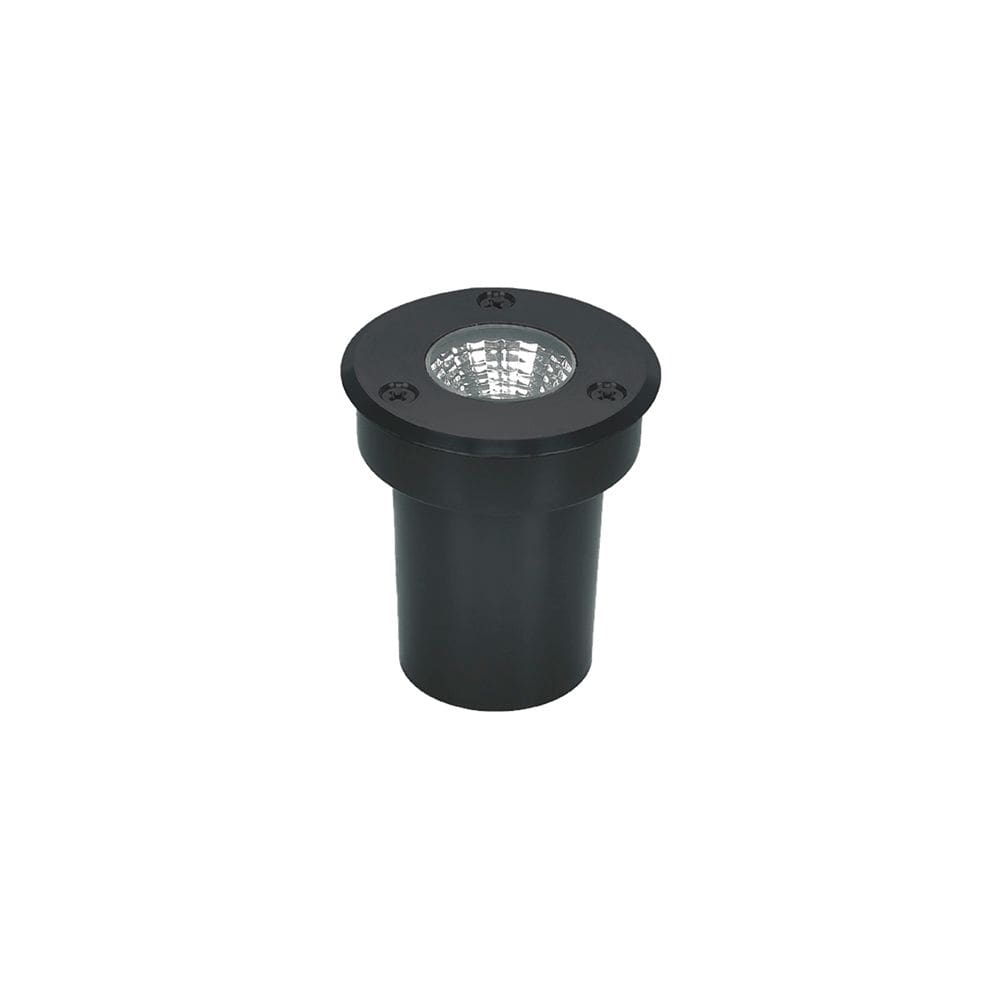 Embutido De Solo Led Astraled Es-6916 Felis 5W Bivolt Preto 3000K Luz Amarela