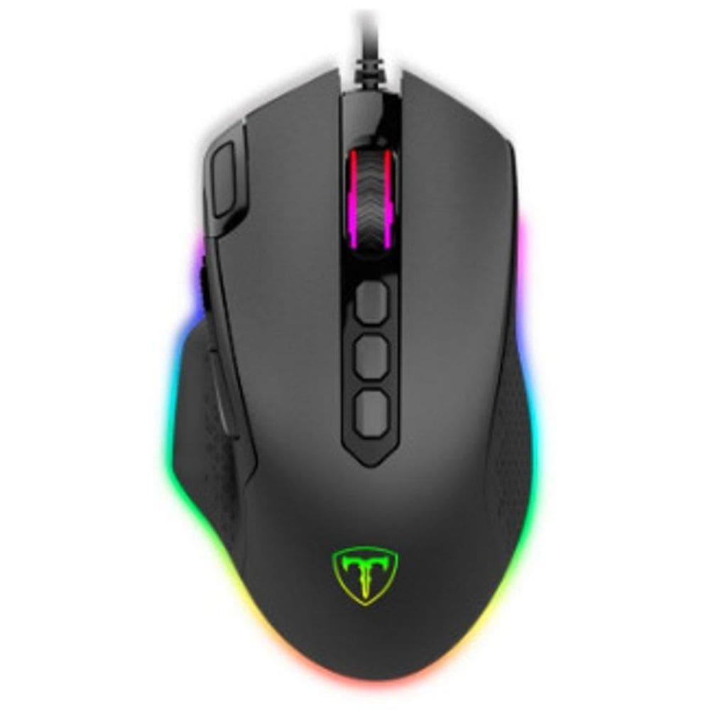 Mouse Gamer T-Dagger Bettle Rgb 8000Dpi 10 Botões, T-Tgm305