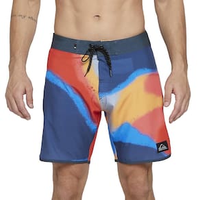 Bermuda Quiksilver Everyday Wave Days Scallop 18" SM Laranja