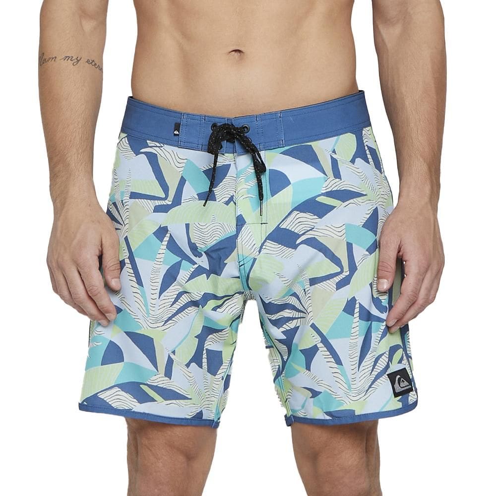 Bermuda Quiksilver Everyday Wave Days Scallop 18” SM25 Verde