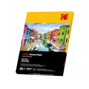 Papel ilustrativo KODAK Vivid 8,5x11 25 folhas 230g/m2 11,9mil