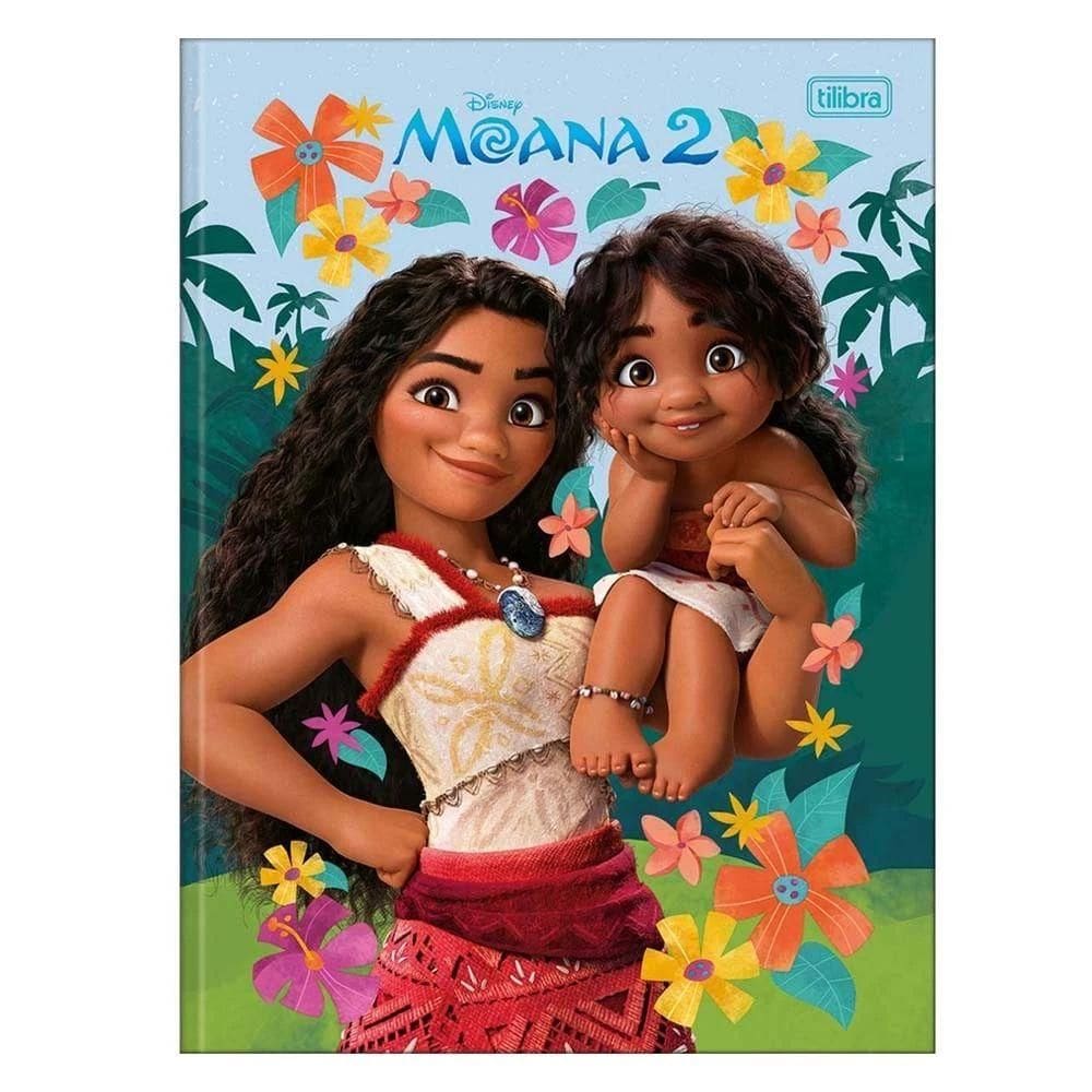 Caderno Univ. Brochura 80 Folhas Moana 2 Capa 3 - Tilibra