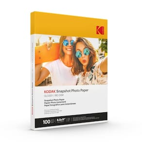 Papel fotográfico KODAK Glossy 8,5x11" 100 folhas 180 g/m2 (41302)