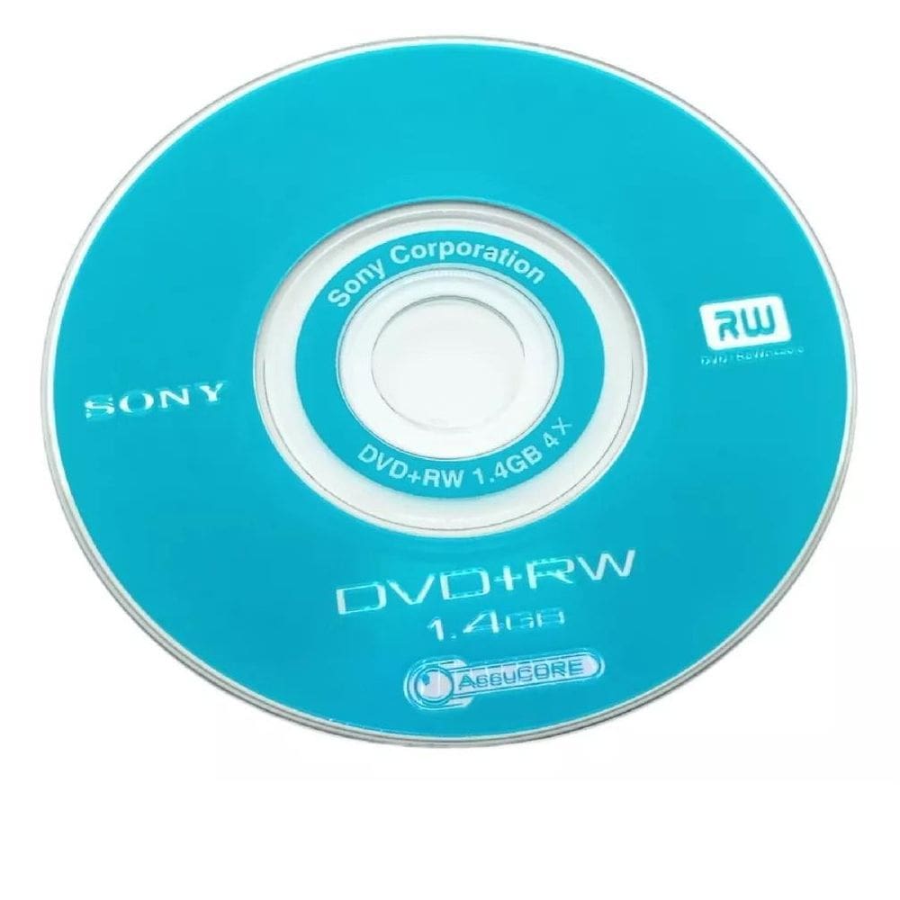 Dvd+Rw Para Camera Filmadora Dvd-Rw Sony Handycam 1.4 Gb