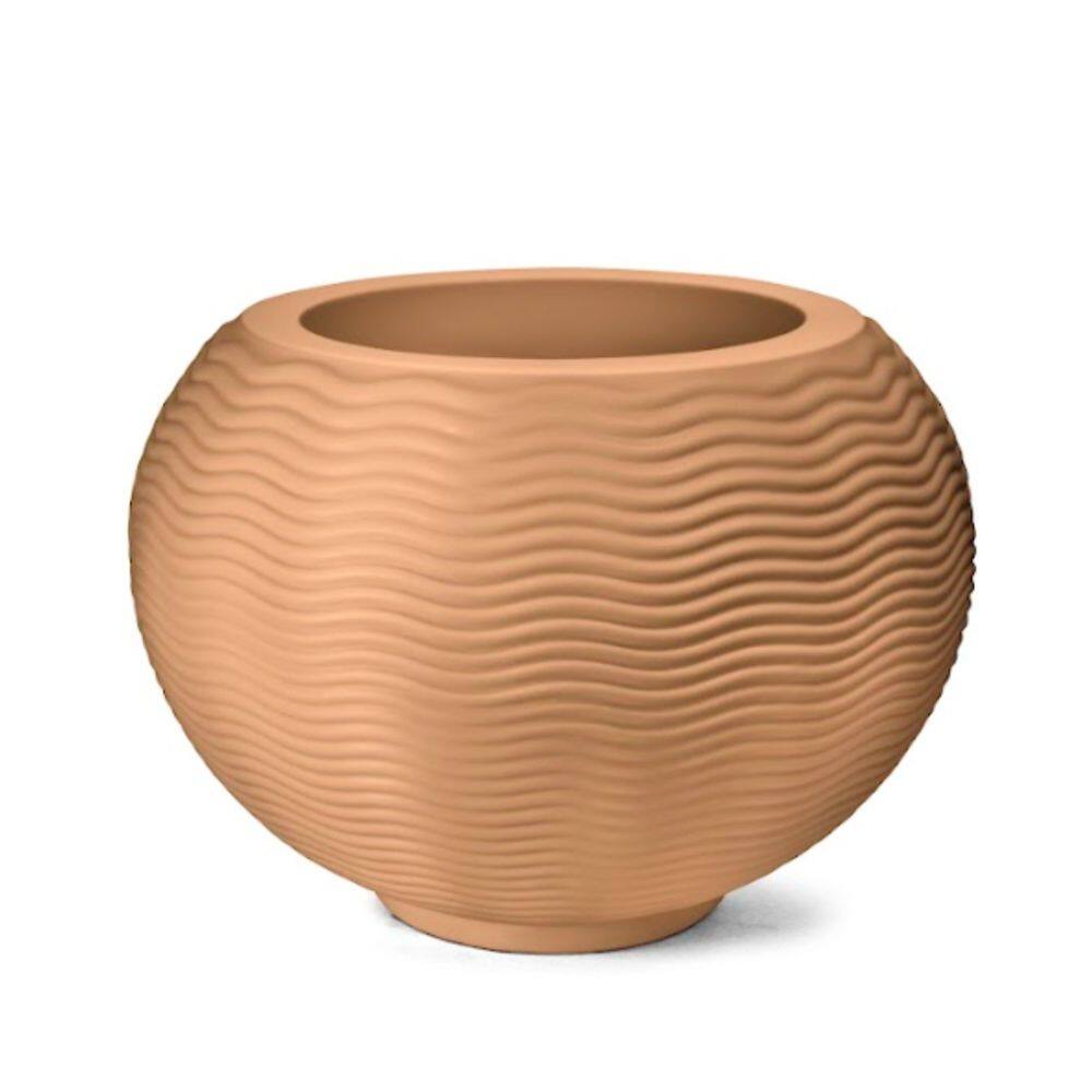 Vaso Ondulado Redondo 32 (37L) Cor Cerâmica NUTRIPLAN