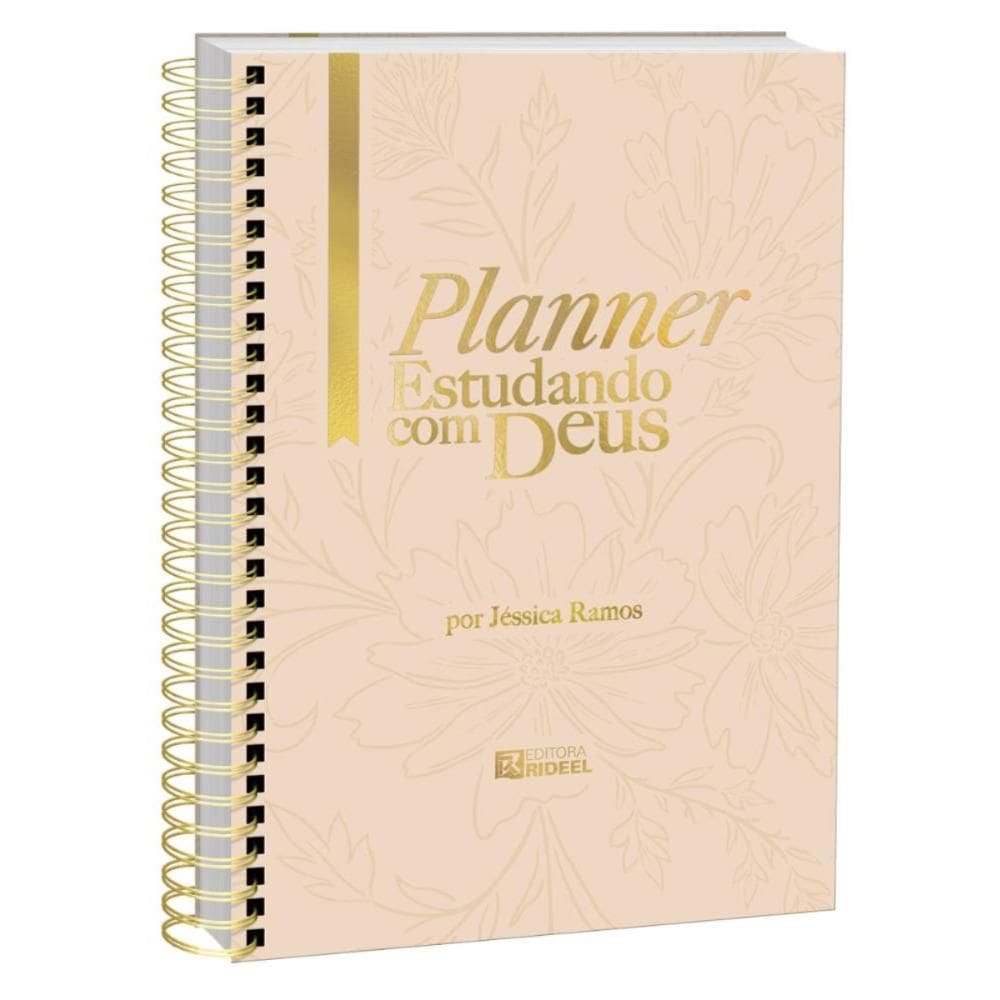 Planner Estudando com Deus - Capa Floral