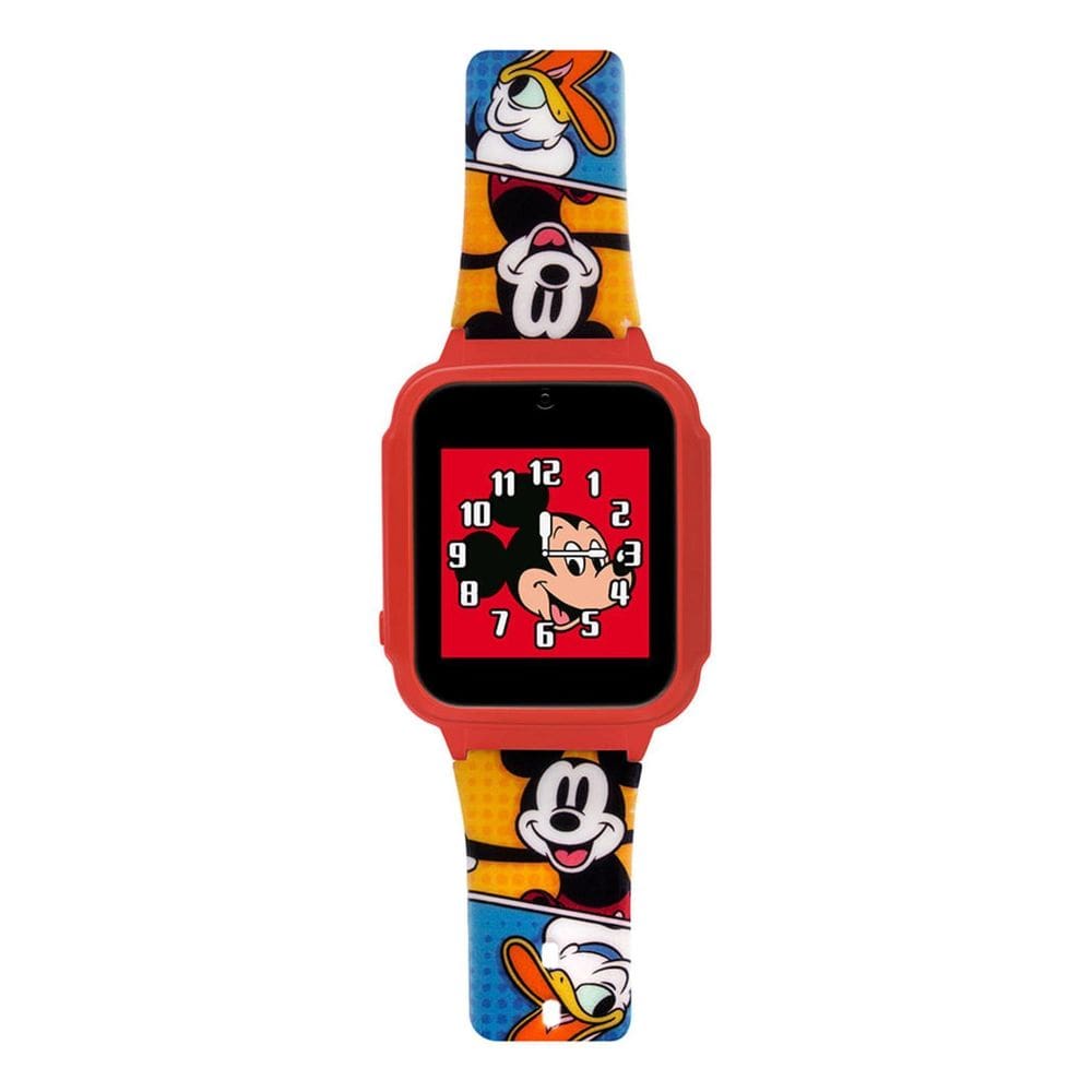 Relógio Infantil Digital Interativo Coleção Disney Vermelho