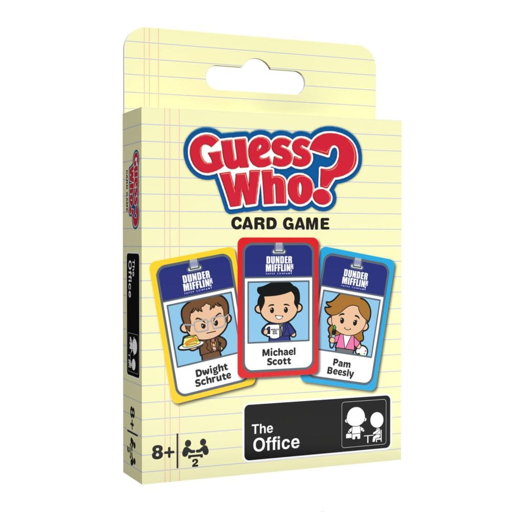 Jogo de cartas ADIVINHE QUEM? The Office 20 Characters (2 jogadores)